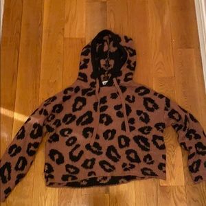 Cheetah Print Hoodie